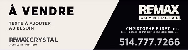 A vendre par Christophe Furet (programme commercial)
